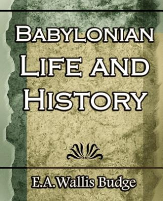 Książka Babylonian Life and History - 1891 E a Wallis Budge