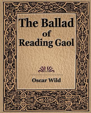 Kniha Ballad of Reading Gaol Oscar Wild