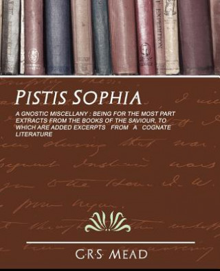 Kniha Pistis Sophia G R S Mead