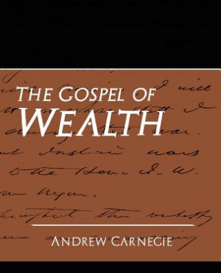 Carte Gospel of Wealth (New Edition) Andrew Carnegie