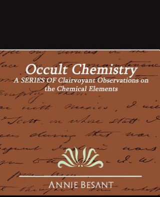Carte Occult Chemistry Annie Besant