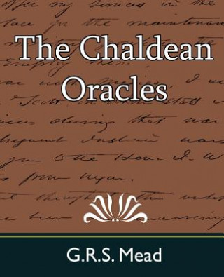 Carte Chaldean Oracles G R S Mead