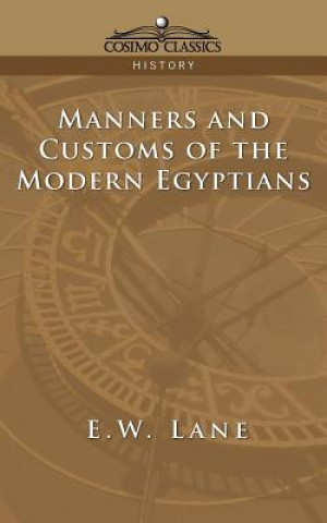 Carte Manners and Customs of the Modern Egyptians E W Lane