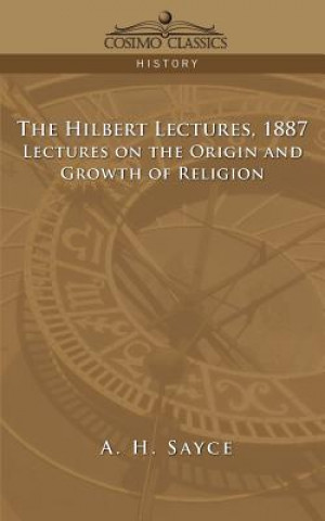 Book Hibbert Lectures, 1887 A H Sayce