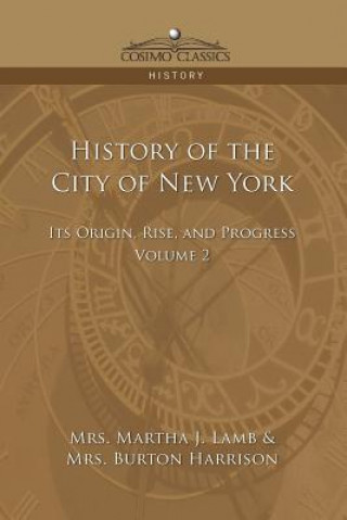 Carte History of the City of New York Harrison