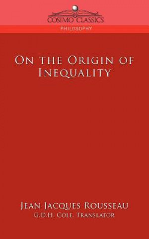 Kniha On the Origin of Inequality Jean-Jacques Rousseau