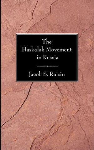 Kniha Haskalah Movement in Russia Jacob S. Raisin