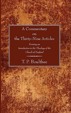 Kniha Commentary on the Thirty-Nine Articles T. P. Boultbee