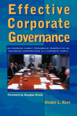 Kniha Effective Corporate Governance Vindel Kerr