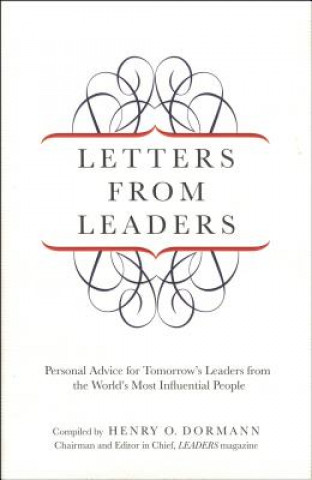 Książka Letters from Leaders Henry Dormann