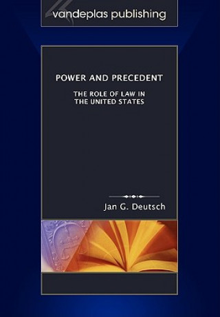 Könyv Power and Precedent Jan G. Deutsch
