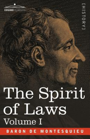 Kniha Spirit of Laws Charles-Louis De S Baron De Montesquieu