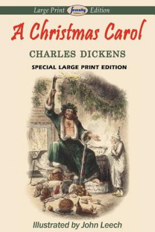 Książka Christmas Carol Large Print Charles Dickens