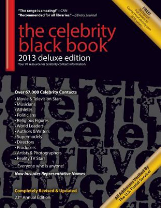 Kniha Celebrity Black Book 2013 Jordan McAuley