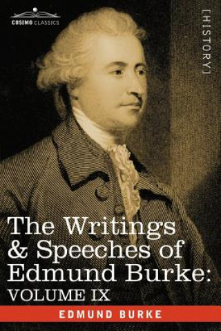 Kniha Writings & Speeches of Edmund Burke Burke