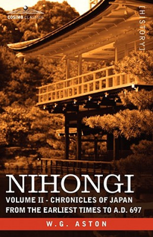 Könyv Nihongi W G Aston