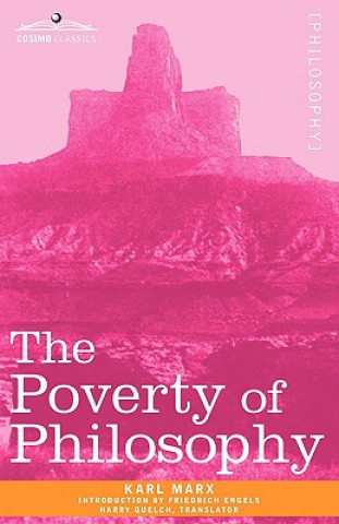 Kniha Poverty of Philosophy Karl Marx