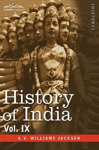 Książka History of India, in Nine Volumes A V Williams Jackson