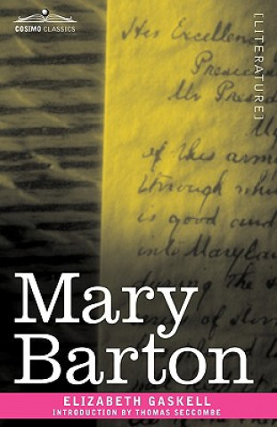 Kniha Mary Barton Elizabeth Cleghorn Gaskell