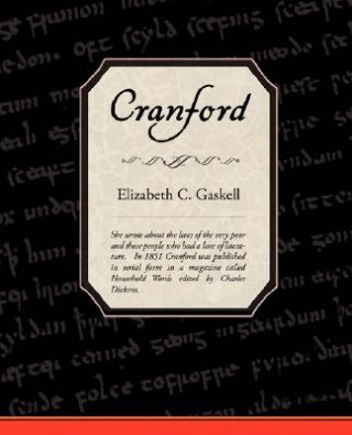 Kniha Cranford Elizabeth C Gaskell