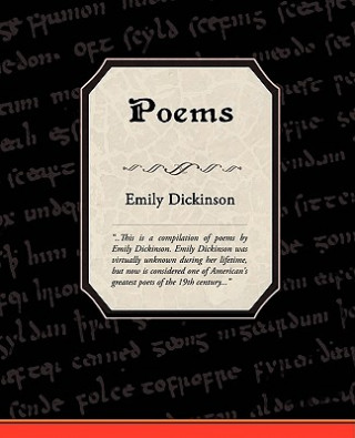 Kniha Poems Emily Dickinson