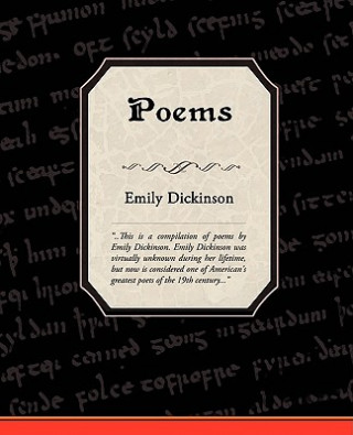 Książka Poems Emily Dickinson