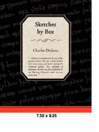 Carte Sketches by Boz Charles Dickens