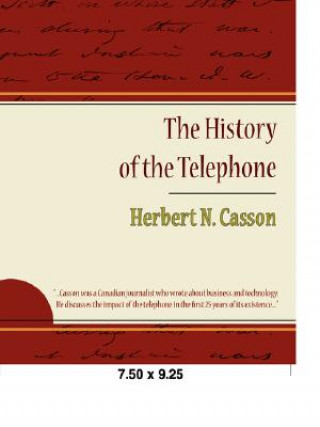 Carte History of the Telephone Herbert N. Casson