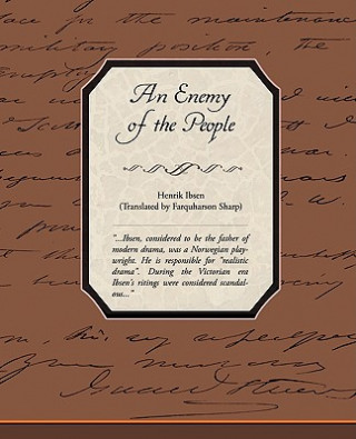 Buch Enemy of the People Henrik Johan Ibsen