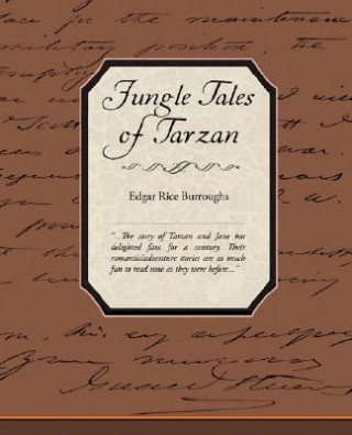 Carte Jungle Tales of Tarzan Edgar Rice Burroughs