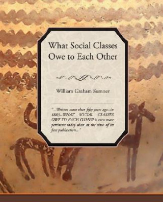 Könyv What Social Classes Owe to Each Other Sumner William Graham
