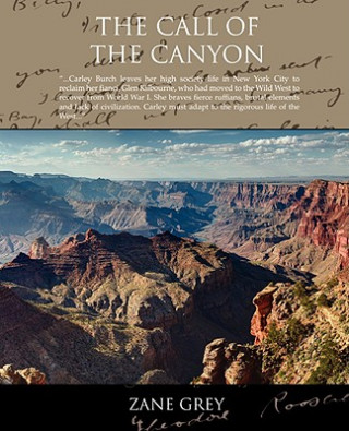 Knjiga Call of the Canyon Zane Grey