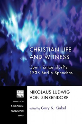 Book Christian Life and Witness Nikolaus Ludwig von Zinzendorf