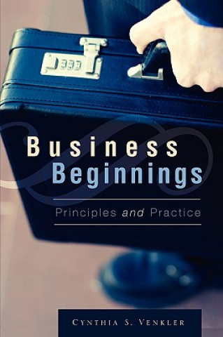 Kniha Business Beginnings Cynthia S Venkler