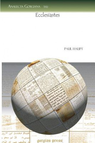 Buch Ecclesiastes Paul Haupt