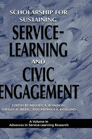 Kniha Scholarship for Sustaining Service-learning and Civic Engagement Shelley H. Billig