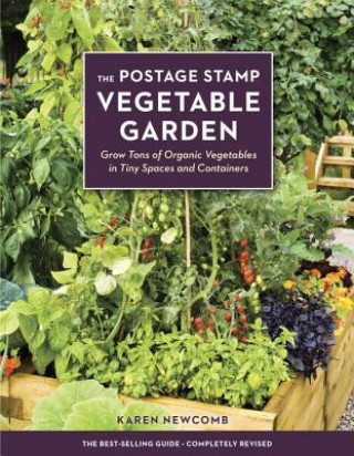 Book Postage Stamp Vegetable Garden KAREN NEWCOMB