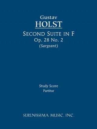 Kniha Second Suite in F, Op.28 No.2 Gustav Holst