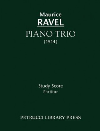 Kniha Piano Trio Maurice Ravel