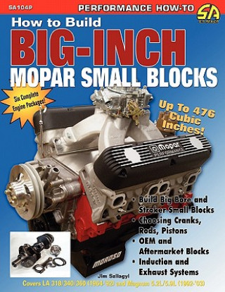 Könyv How to Build Big-Inch Mopar Small Blocks Jim Szilagy