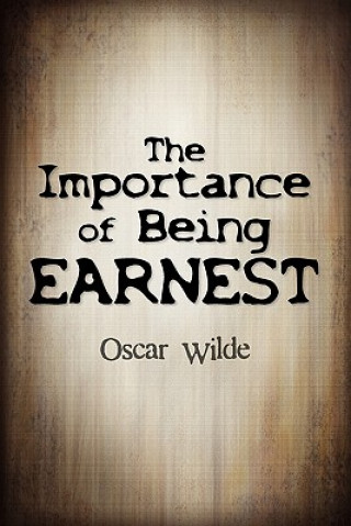 Carte Importance of Being Earnest Oscar Wilde