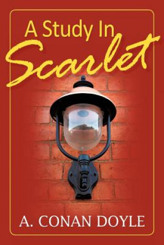 Kniha Study in Scarlet A Conan Doyle