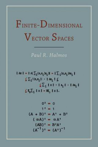 Knjiga Finite Dimensional Vector Spaces Paul R Halmos