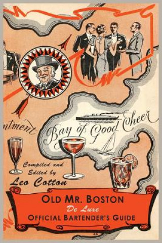 Carte Old Mr. Boston Deluxe Official Bartender's Guide MR Boston