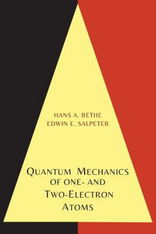 Könyv Quantum Mechanics of One- And Two-Electron Atoms Edwin E Salpeter