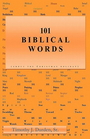 Book 101 Biblical Words Sr Timothy J Durden