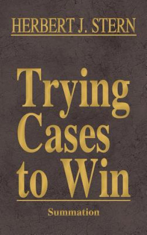 Carte Trying Cases to Win Vol. 4 Herbert Jay Stern