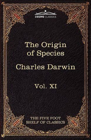 Kniha Origin of Species Professor Charles Darwin