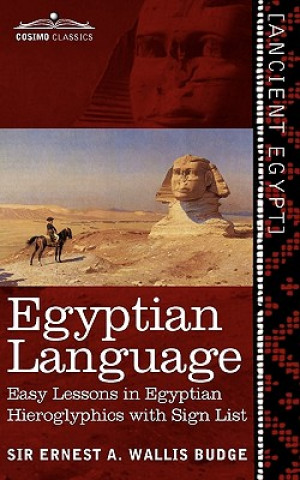 Kniha Egyptian Language Wallis Budge