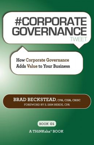 Knjiga # CORPORATE GOVERNANCE tweet Book01 Brad Beckstead